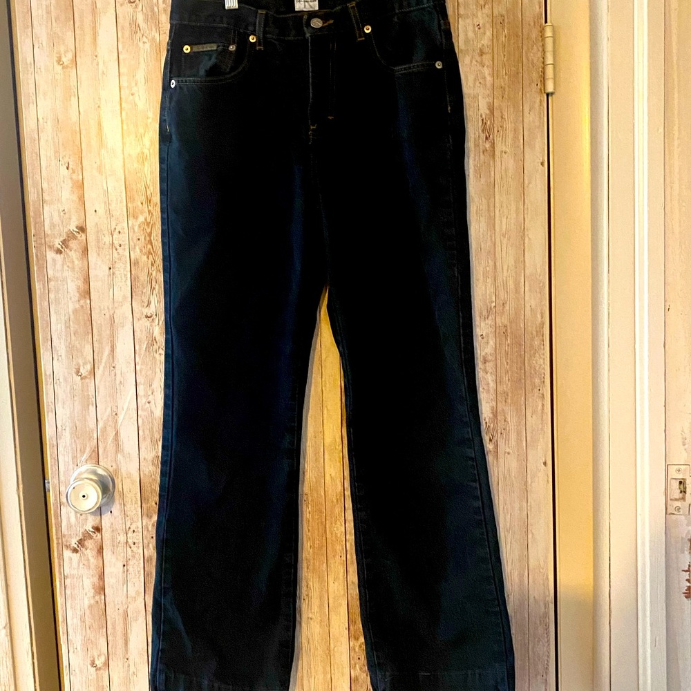 Calvin Klein Jeans size 6 black bootcut